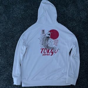 Shein Tokyo Design Lightweight Hoodie                        Medium Size